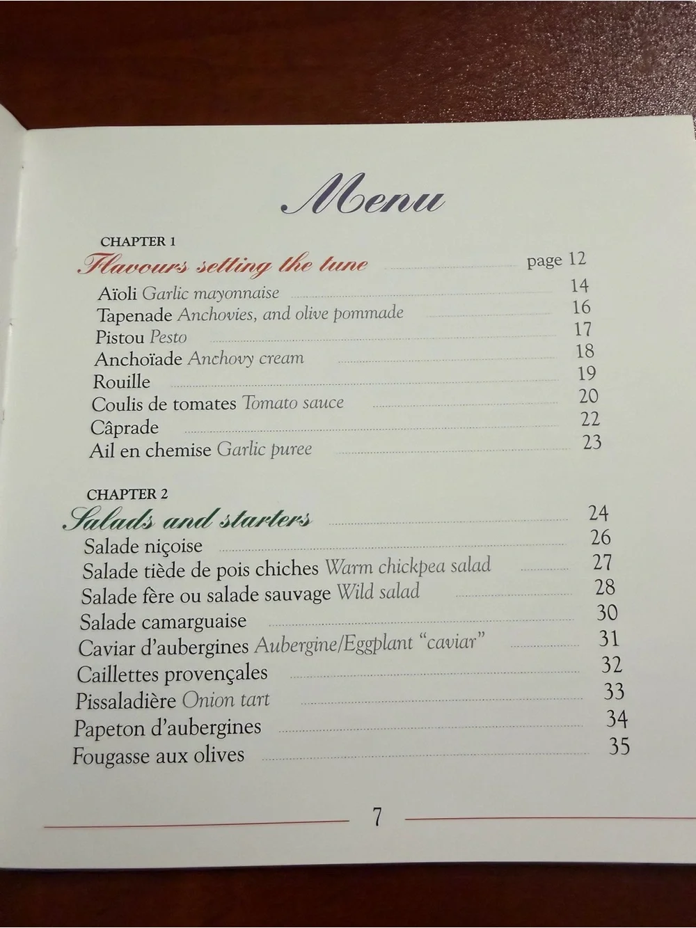 Cuisine and Recipes from Provence by Claire Lhermey - Cookbook